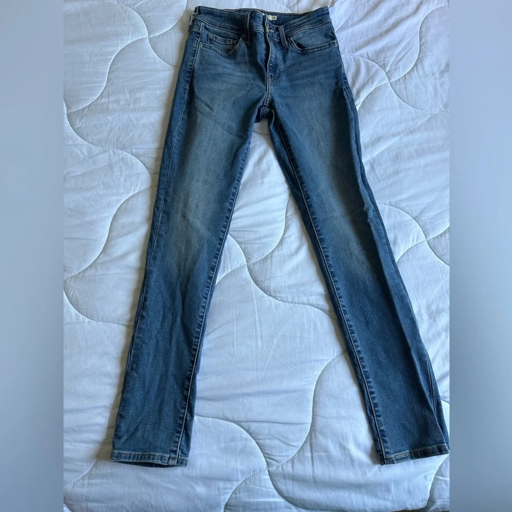 Levi's Slim Straight Jeans size 24 - Picture 3 of 6